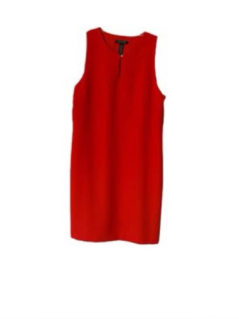 Lauren Ralph Lauren Bright Orange  Sleeveless Dress